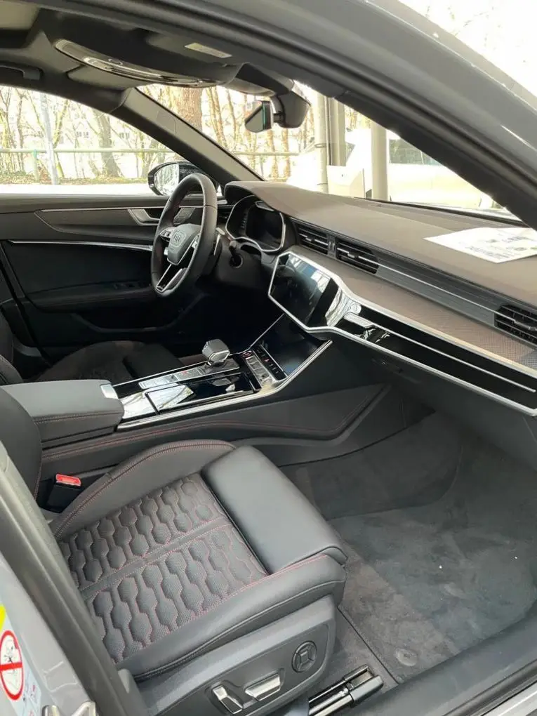 Audi RS6 Dynamic 2023, front view — Sports Car Rental Germany, Germany. Autobahn mornings, five seats, zero compromise