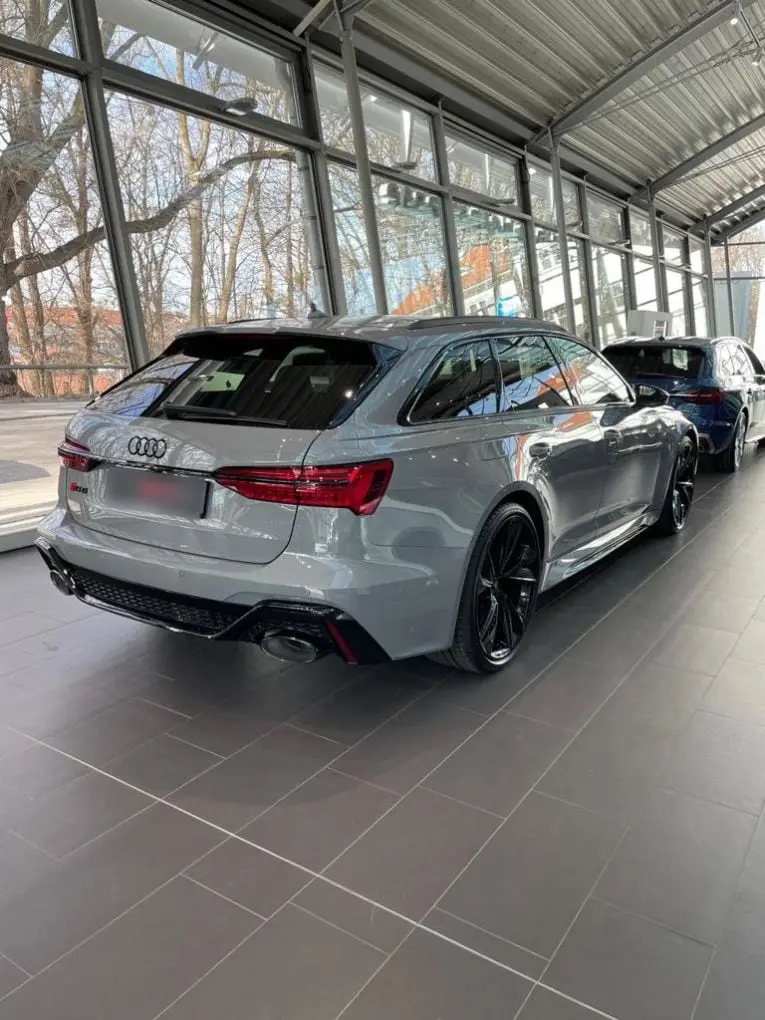 Audi RS6 Dynamic 2023, rear view — Sports Car Rental Germany, Germany. Autobahn mornings, five seats, zero compromise