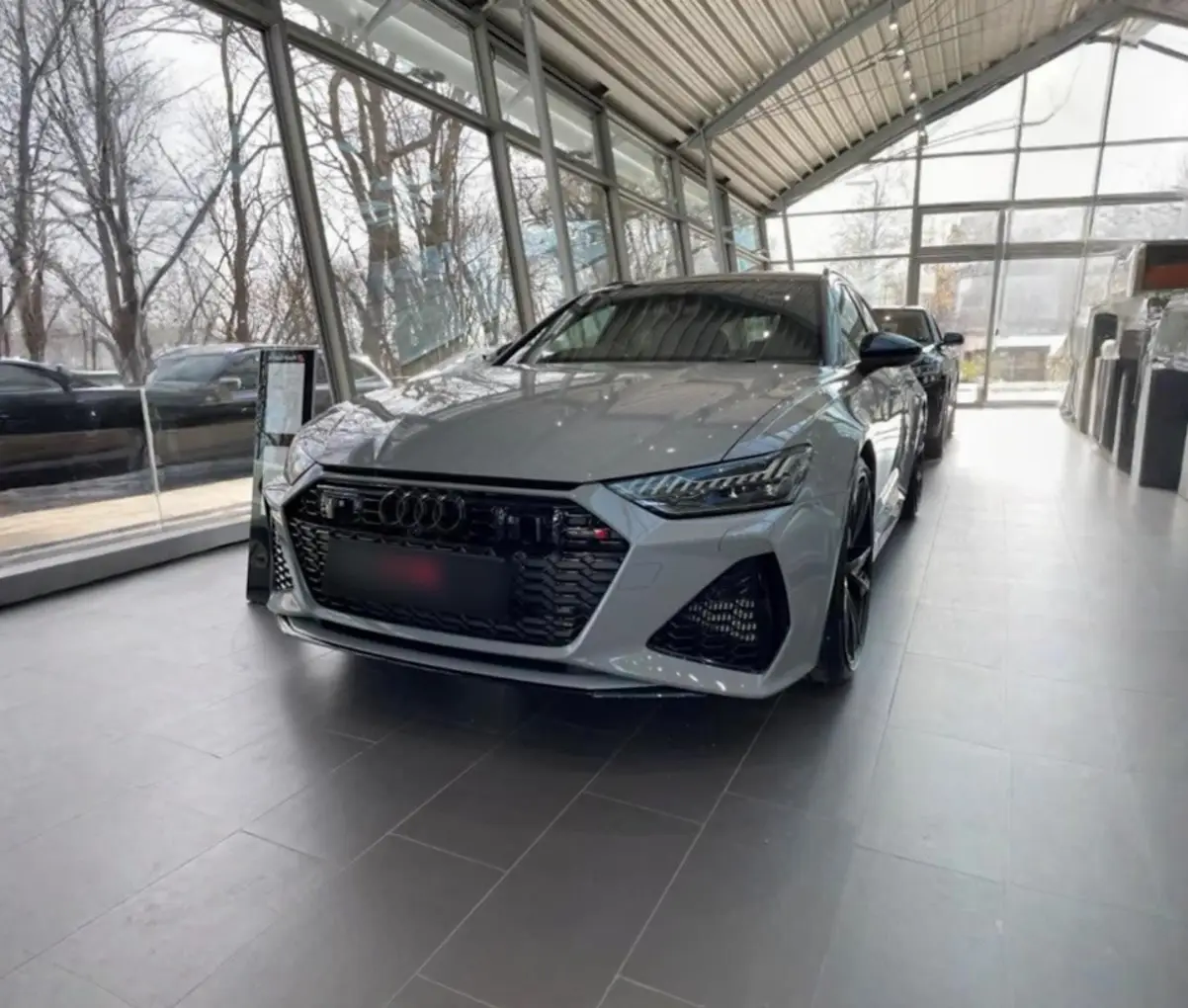 Audi RS6 Dynamic 2023, interior — Sports Car Rental Germany, Germany. Autobahn mornings, five seats, zero compromise
