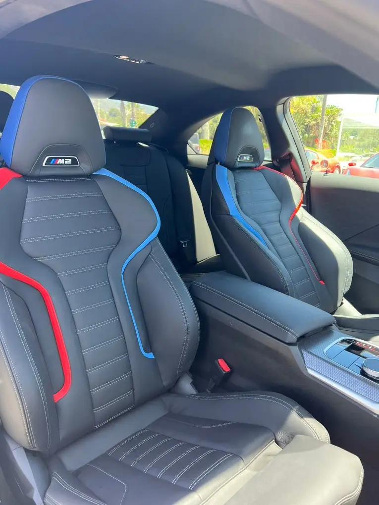 BMW M2 2024, rear view — Sports Car Rental Germany, Germany. Built for tight curves and early autobahn runs