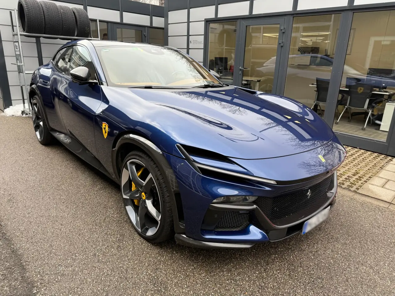 Ferrari Purosangue 2024 — Sports Car Rental Germany, Germany. Four seats, mountain roads, zero compromise on speed