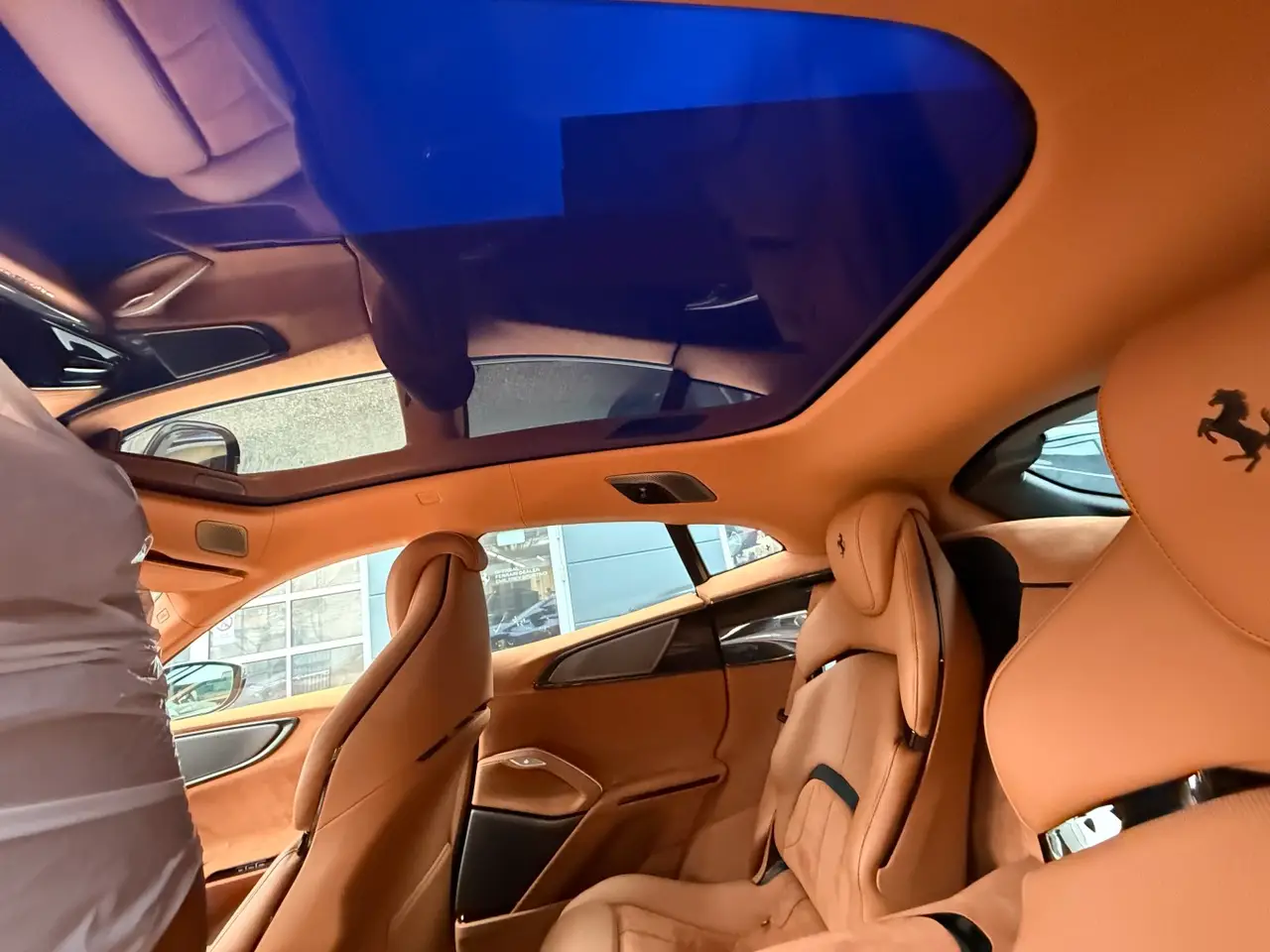 Ferrari Purosangue 2024, interior — Sports Car Rental Germany, Germany. Four seats, mountain roads, zero compromise on speed