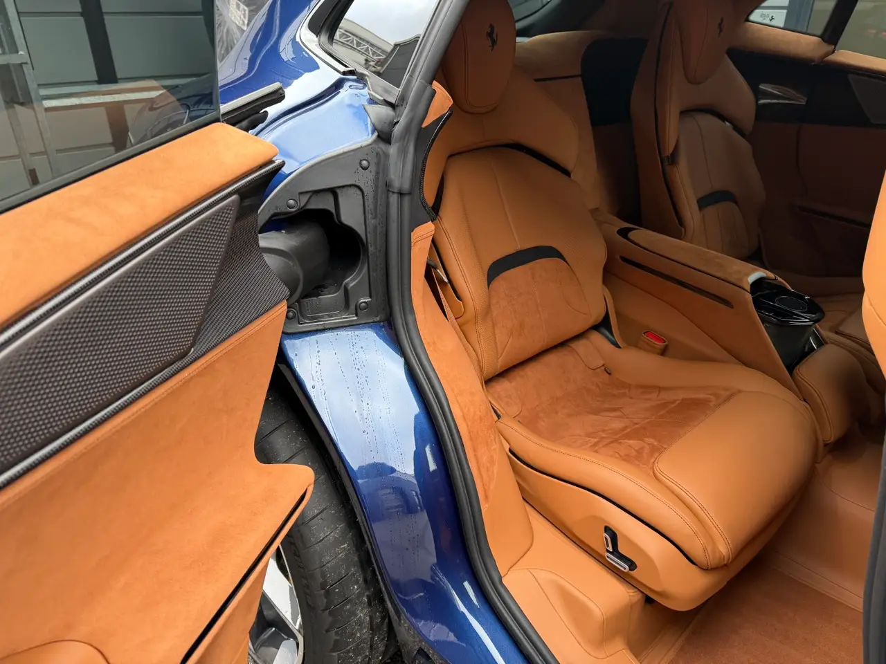 Ferrari Purosangue 2024, dashboard — Sports Car Rental Germany, Germany. Four seats, mountain roads, zero compromise on speed