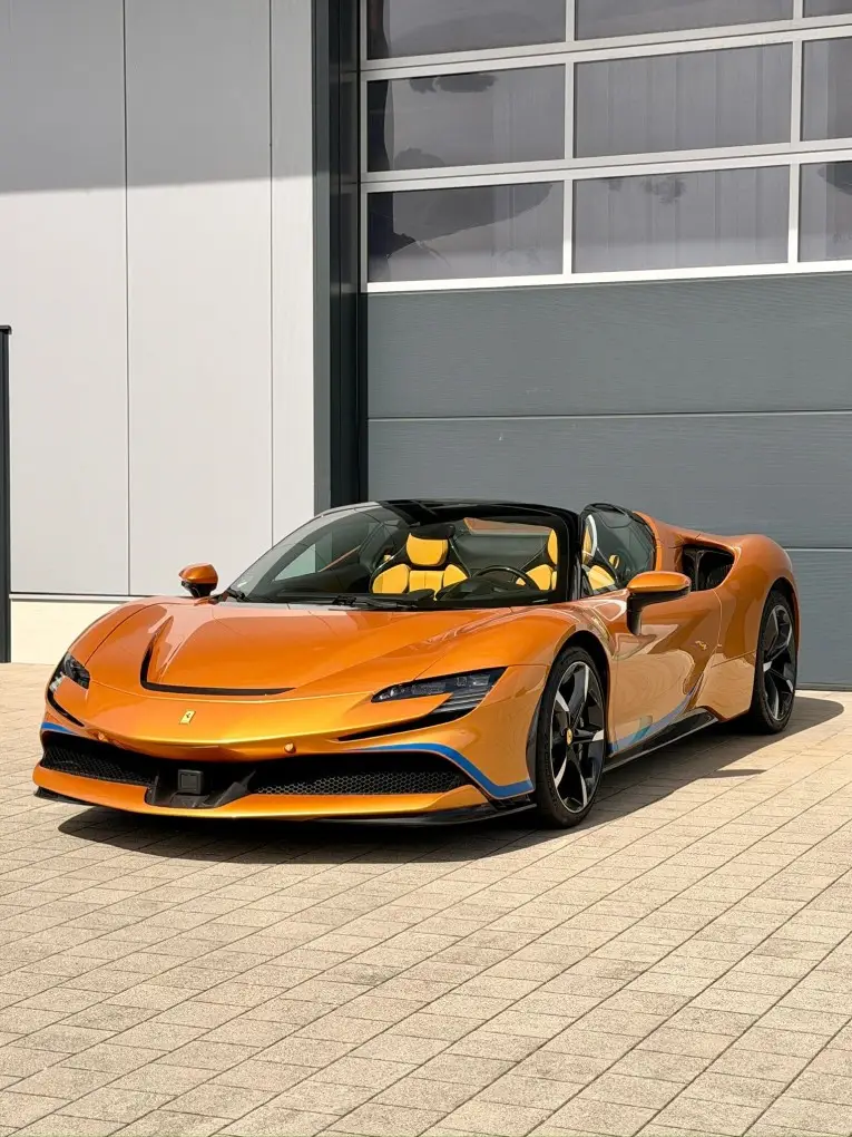 Ferrari SF90 Spider Tailor Made 2025 — Sports Car Rental Germany, Germany. 986 Horsepower Turns Autobahn Straights Into Runways