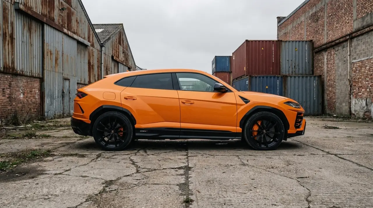 Lamborghini Urus S 2024, exterior — Sports Car Rental Germany, Germany. Alpine passes and city transfers without changing cars
