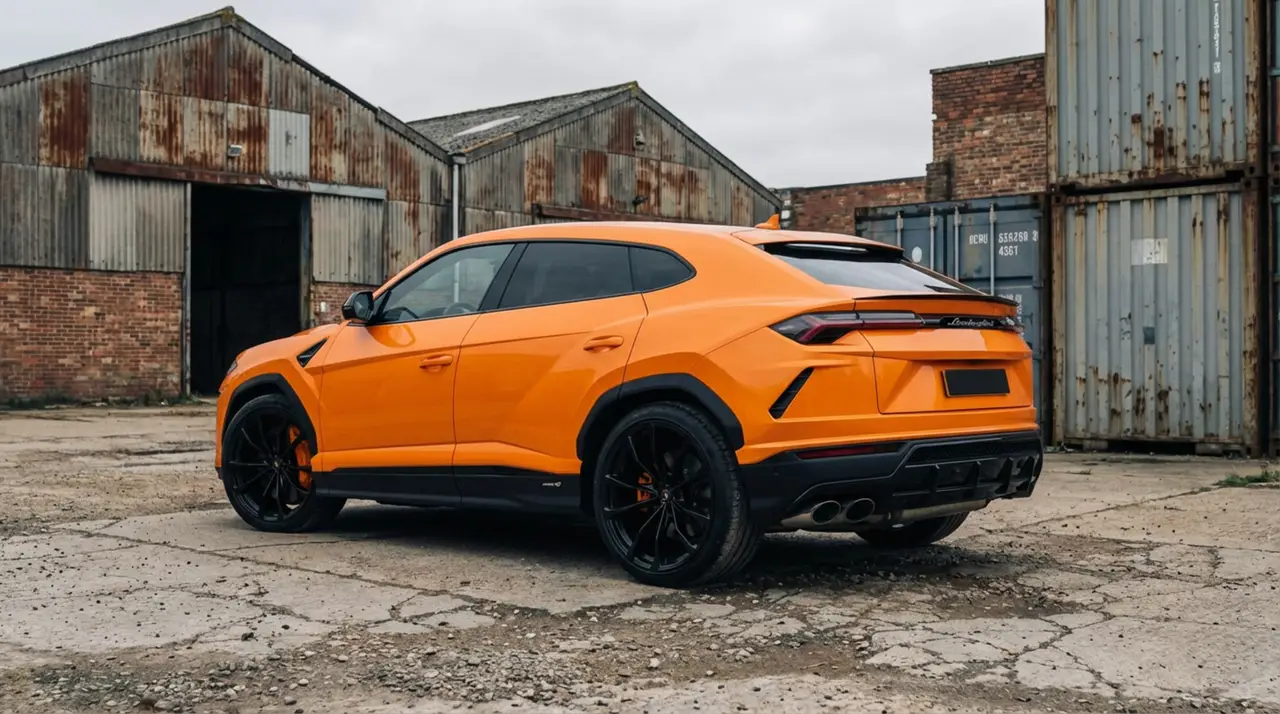 Lamborghini Urus S 2024, front view — Sports Car Rental Germany, Germany. Mountain passes and city gates, same composure