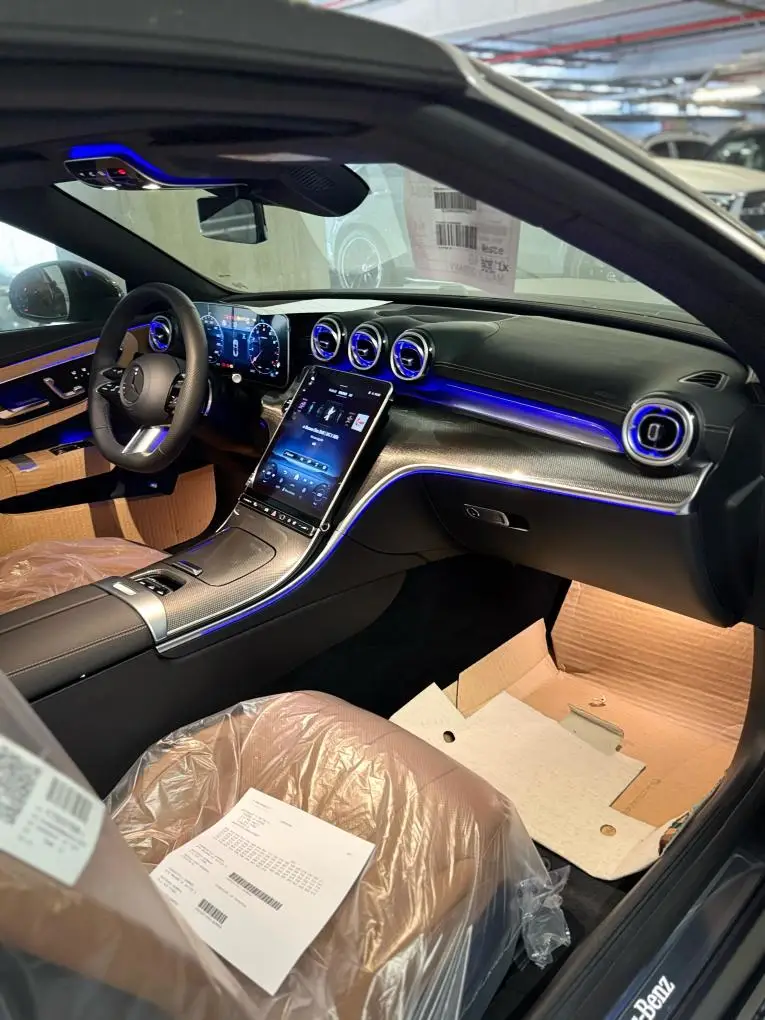 Mercedes Benz CLE 300 Cabriolet AMG Premium 2025, exterior — Sports Car Rental Germany, Germany. Top down for winding roads and golden hour